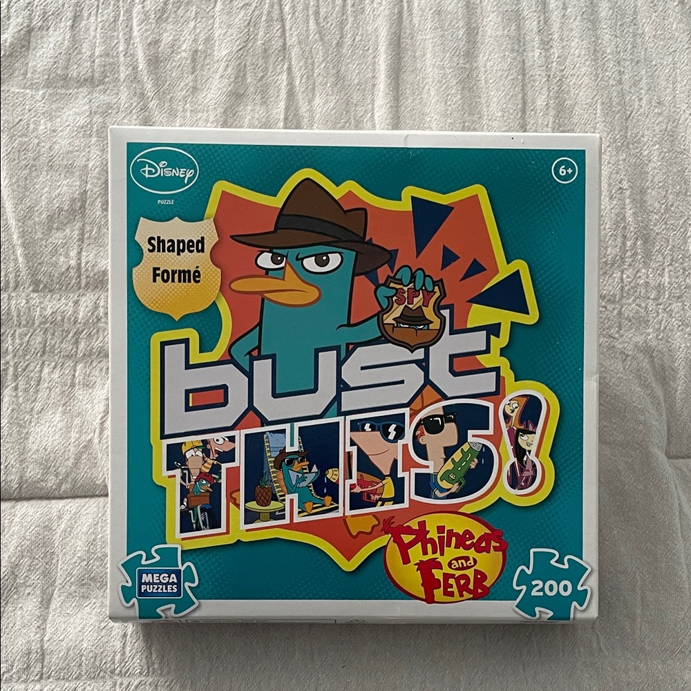 Disney Phineas and Ferb 209 Piece Puzzle